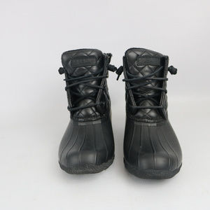 quilted luxe saltwater waterproof bootie